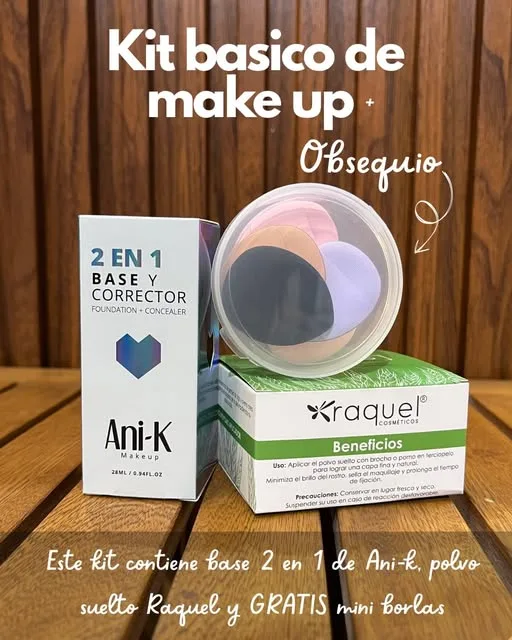 Kit básico de make up